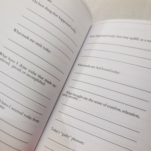 Daily Gratitude Journal 1-Month Workbook Paperback gift - Picture 6 of 6